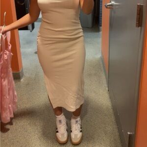 Cotton On Cream Midi Dress